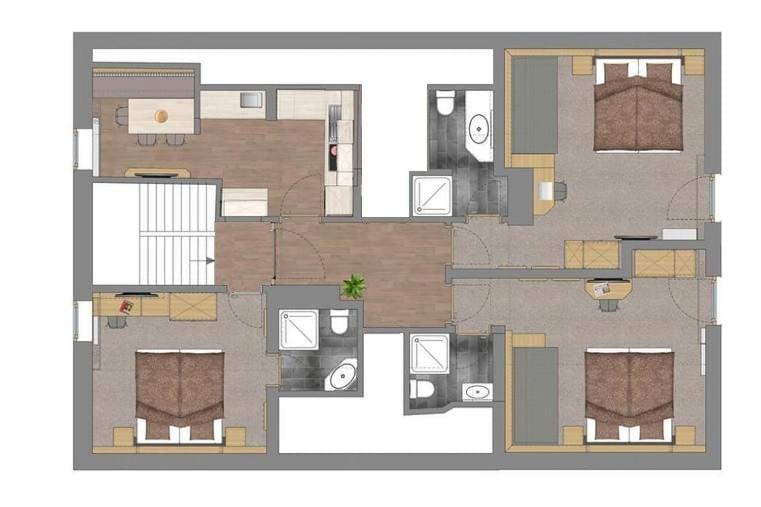 דירות גלטור Haus Hubertus מראה חיצוני תמונה